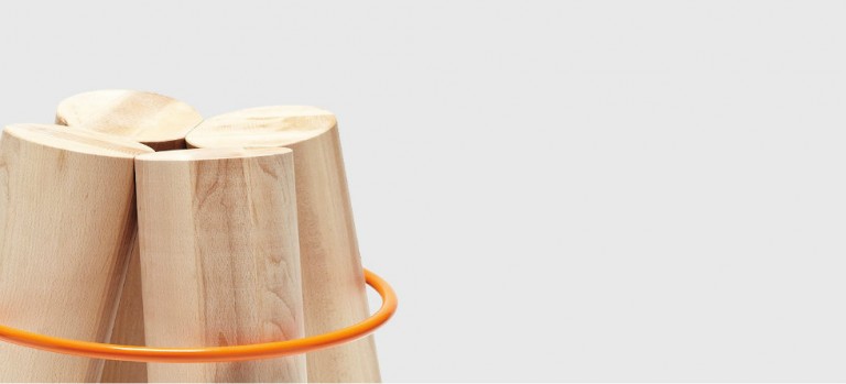 Creative Product Design 2014 La Chance the Climb shelf holding precious books - photo Felix Forest