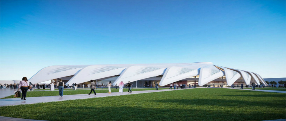 Santiago Calatrava's falcon pavilion chosen to represent UAE at dubai expo 2020