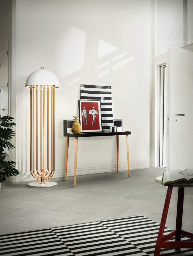 TRENDZINE: HOW TO DECORATE WITH MID-CENTURY MODERN FLOOR LAMPS