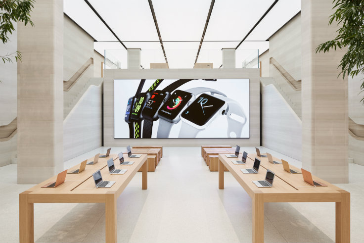 Take a look at The redesigned Apple Regent Street