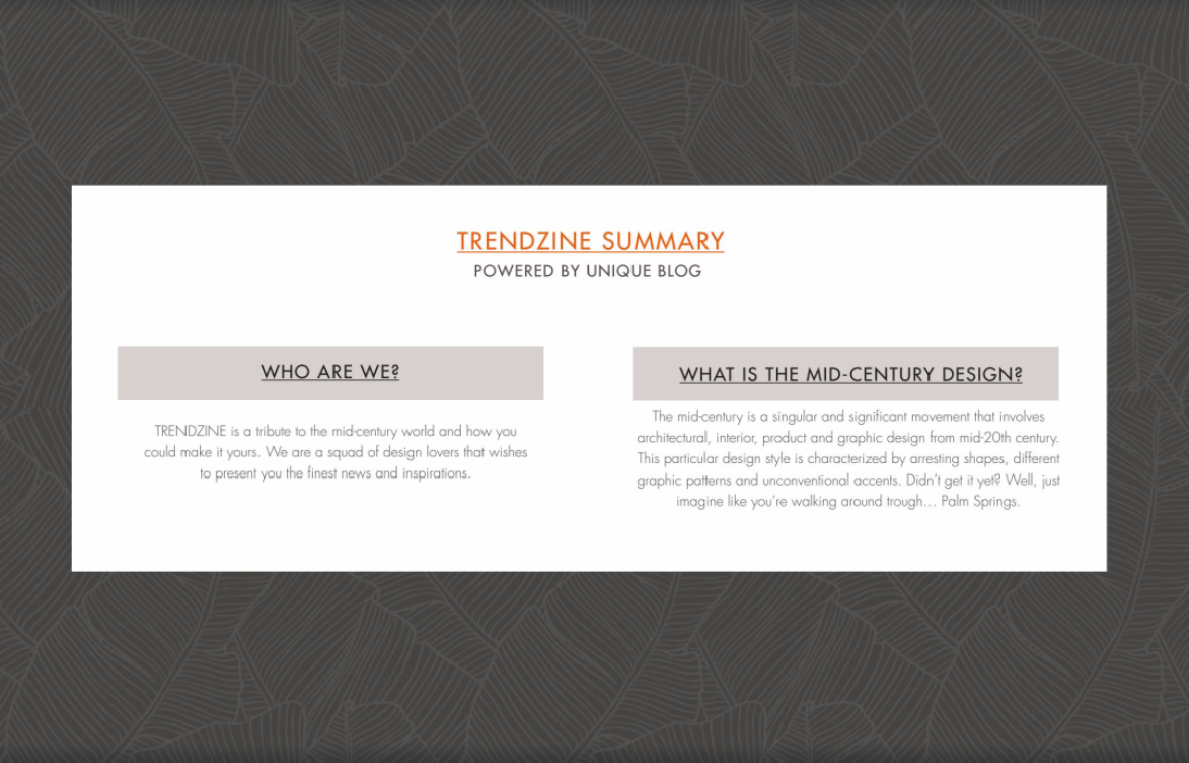 TRENDZINE 4TH: GET READY FOR THE SCARIEST ISSUE EVER!