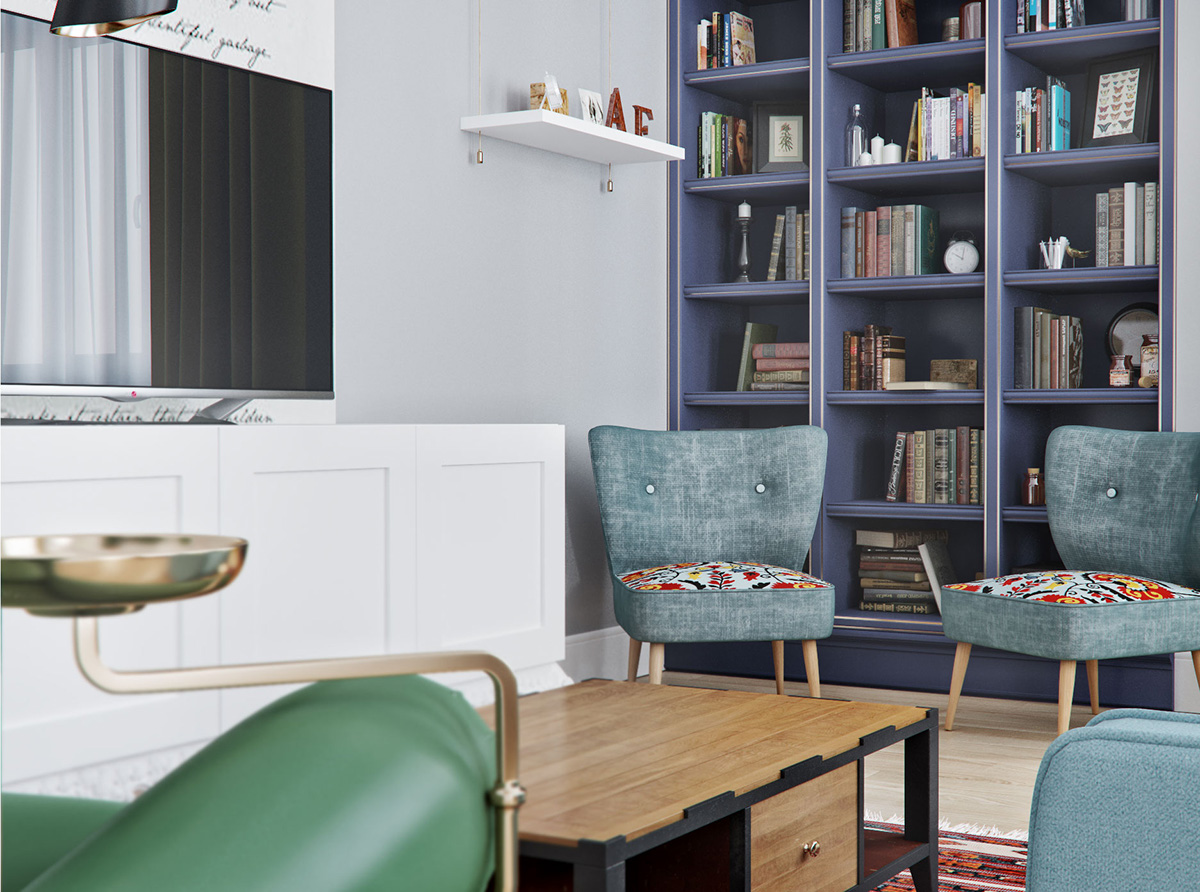 A Perfect living room has to have a Scandinavian atmosphere