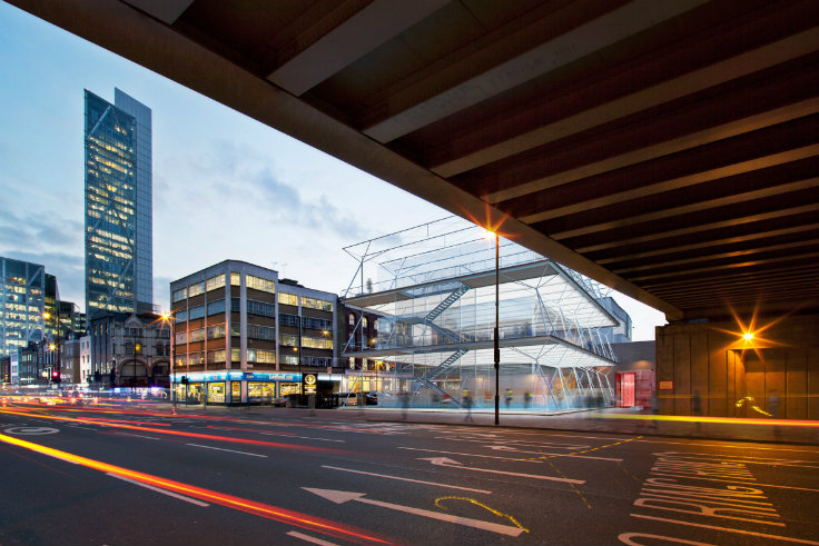 Multi-storey football pitches for central London by Amanda Levete