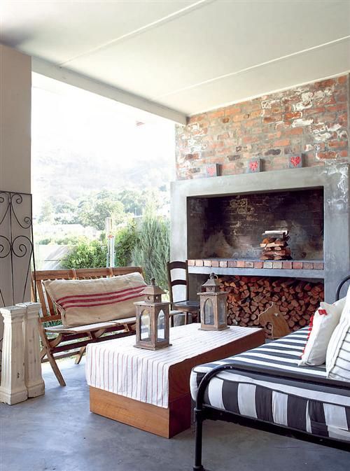 15 cosy homes with fireplaces from Pinterest boards