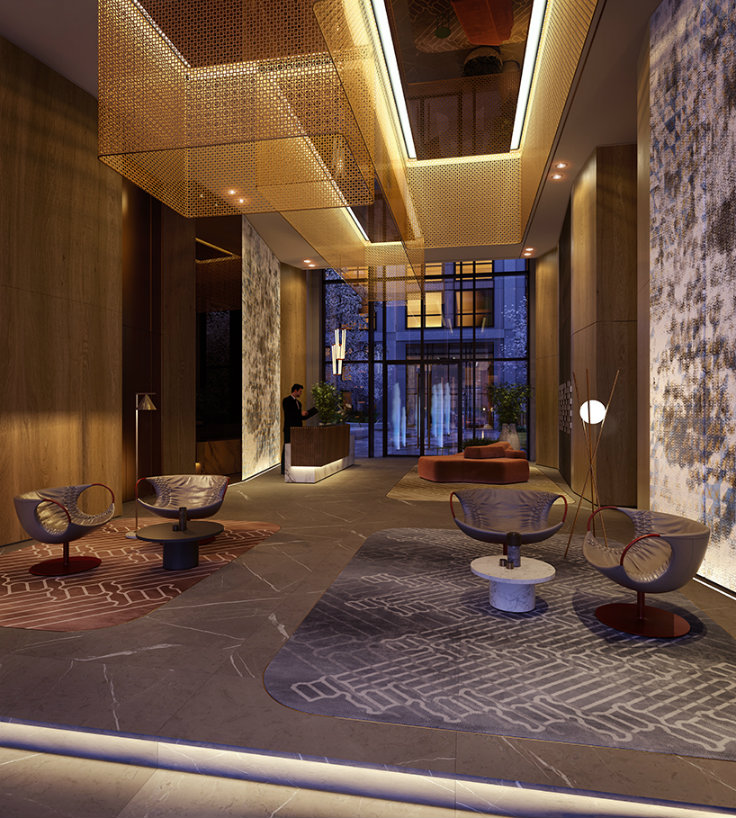 THE FIRST INTERIOR DESIGN PROJECTS BY PATRICIA URQUIOLA IN LONDON