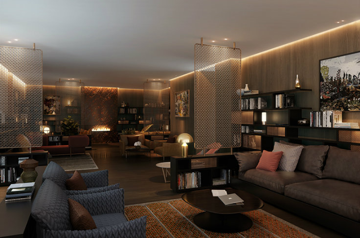 THE FIRST INTERIOR DESIGN PROJECTS BY PATRICIA URQUIOLA IN LONDON