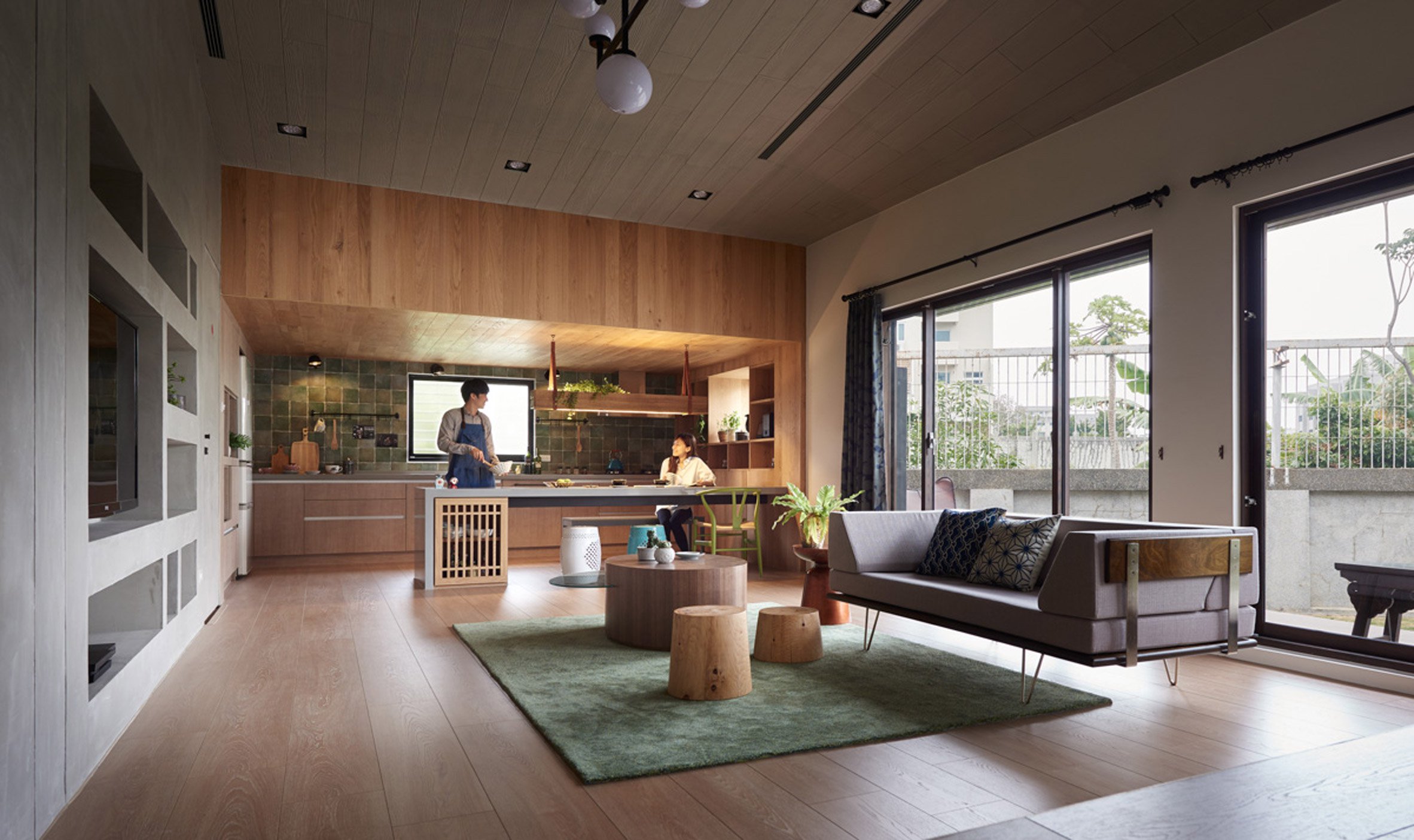 HAO Design readjusts Taiwanese home to put emphasis on the garden