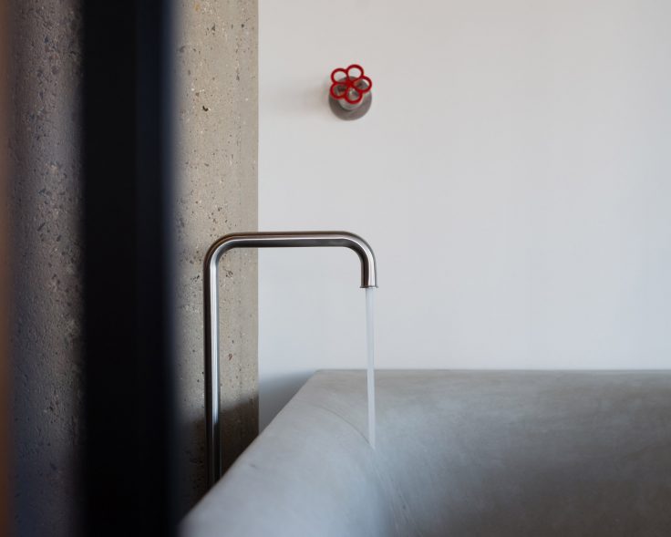 A London renovated apartment by The Klassnik Corporation.