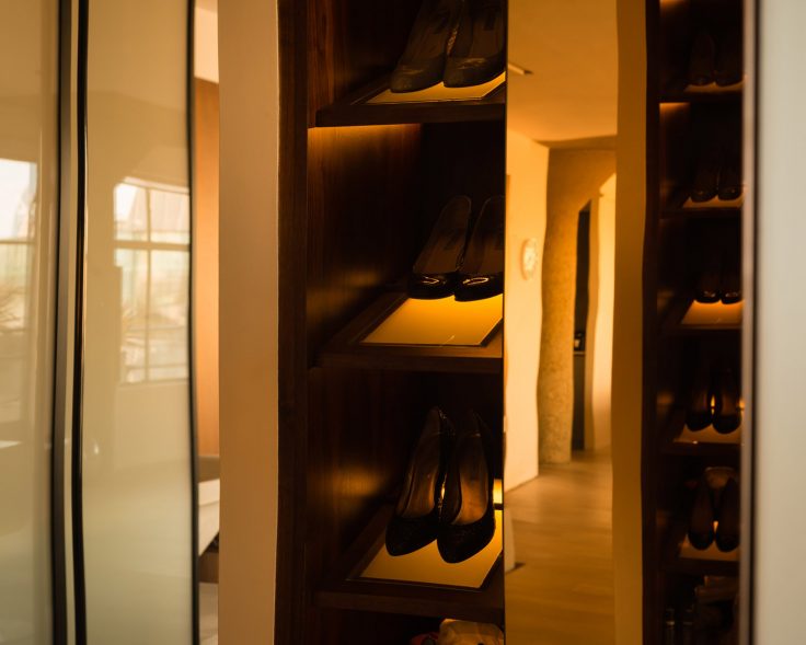 A London renovated apartment by The Klassnik Corporation.