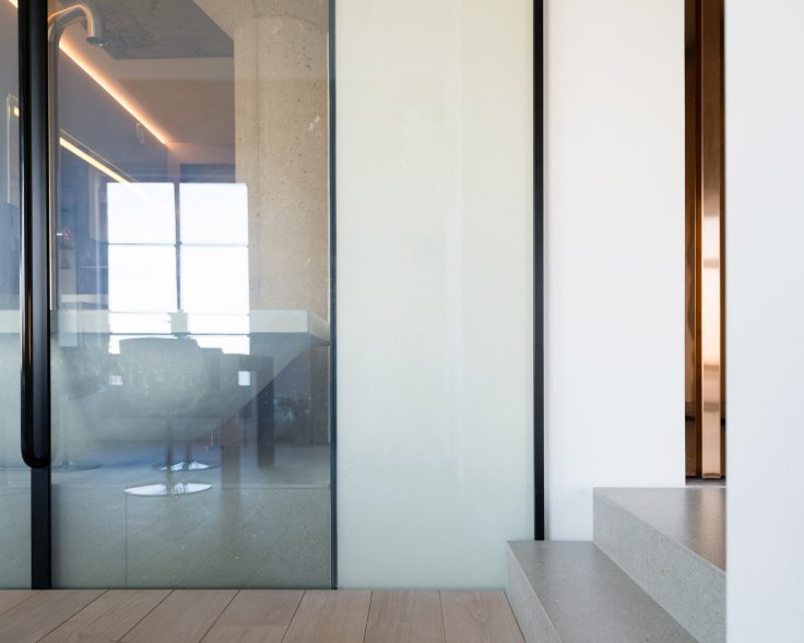 A London renovated apartment by The Klassnik Corporation.