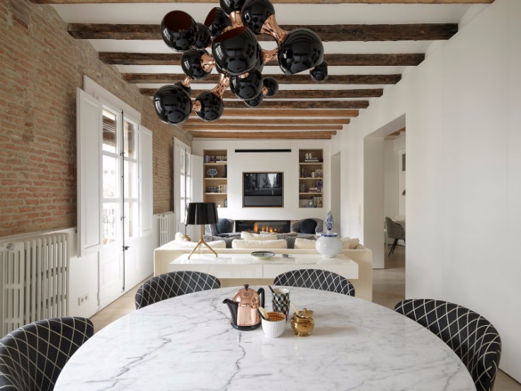 Modern Home with Astonishing LightingDesigns in Gothic Barcelona