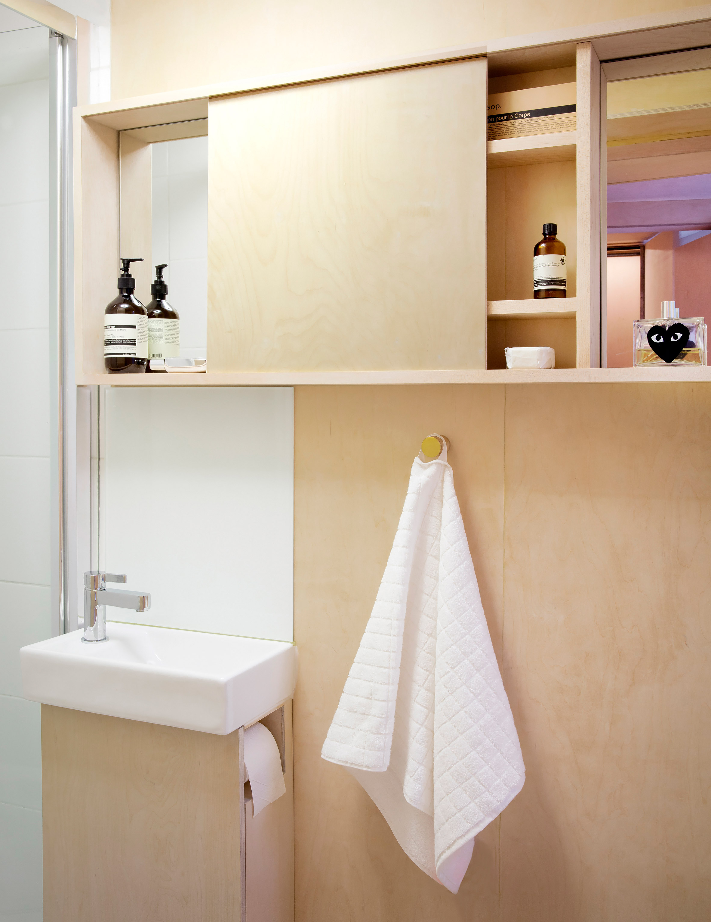 A tiny single-storey house