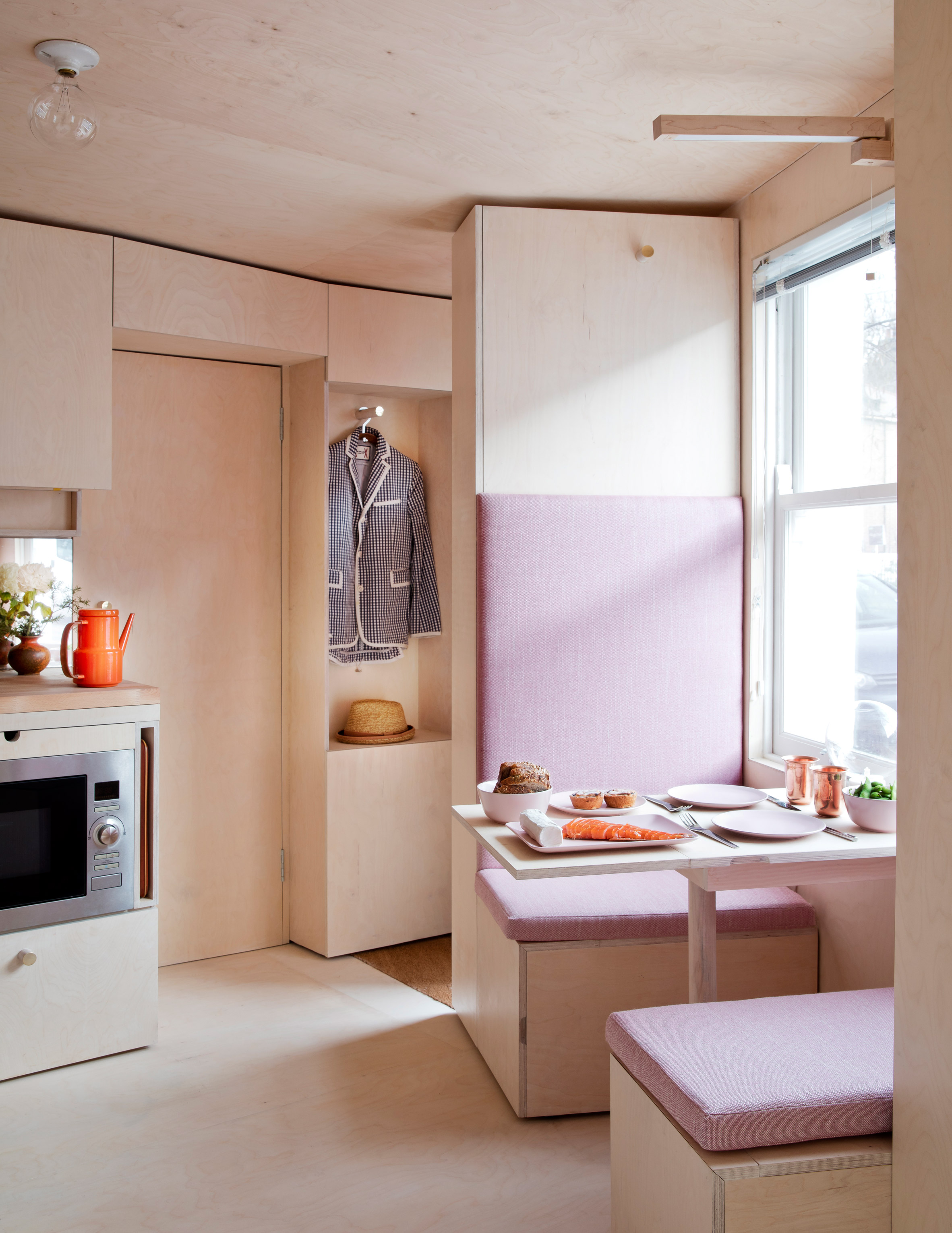 A tiny single-storey house