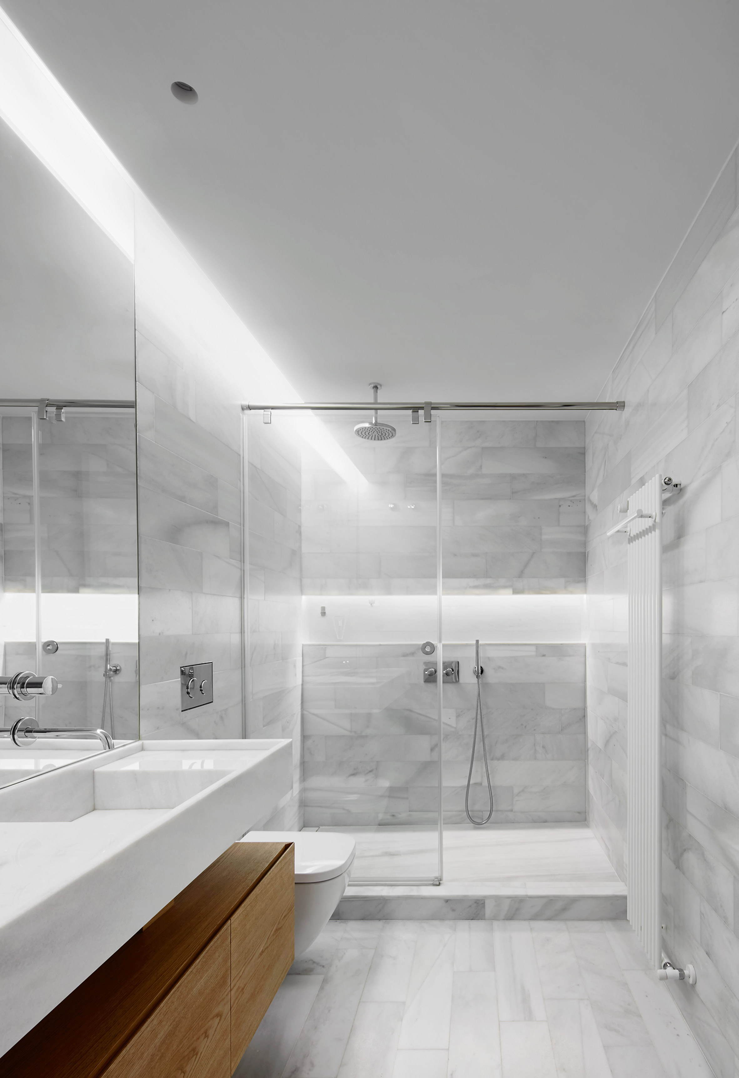 19th Century Madrid Apartment Gets Revamped with Color and Marble