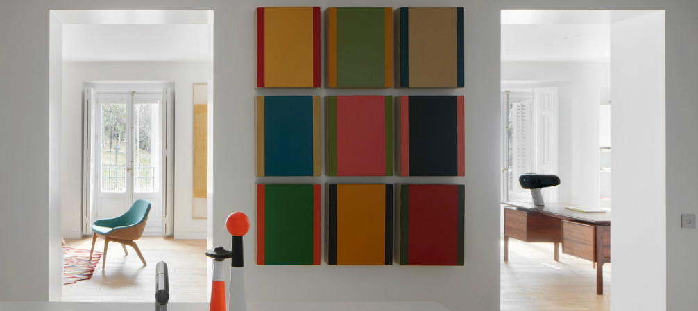 19th Century Madrid Apartment Gets Revamped with Color and Marble