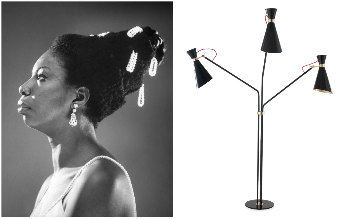 MID-CENTURY DESIGN CELEBRATES ICONIC ARTISTS… NINA SIMONE