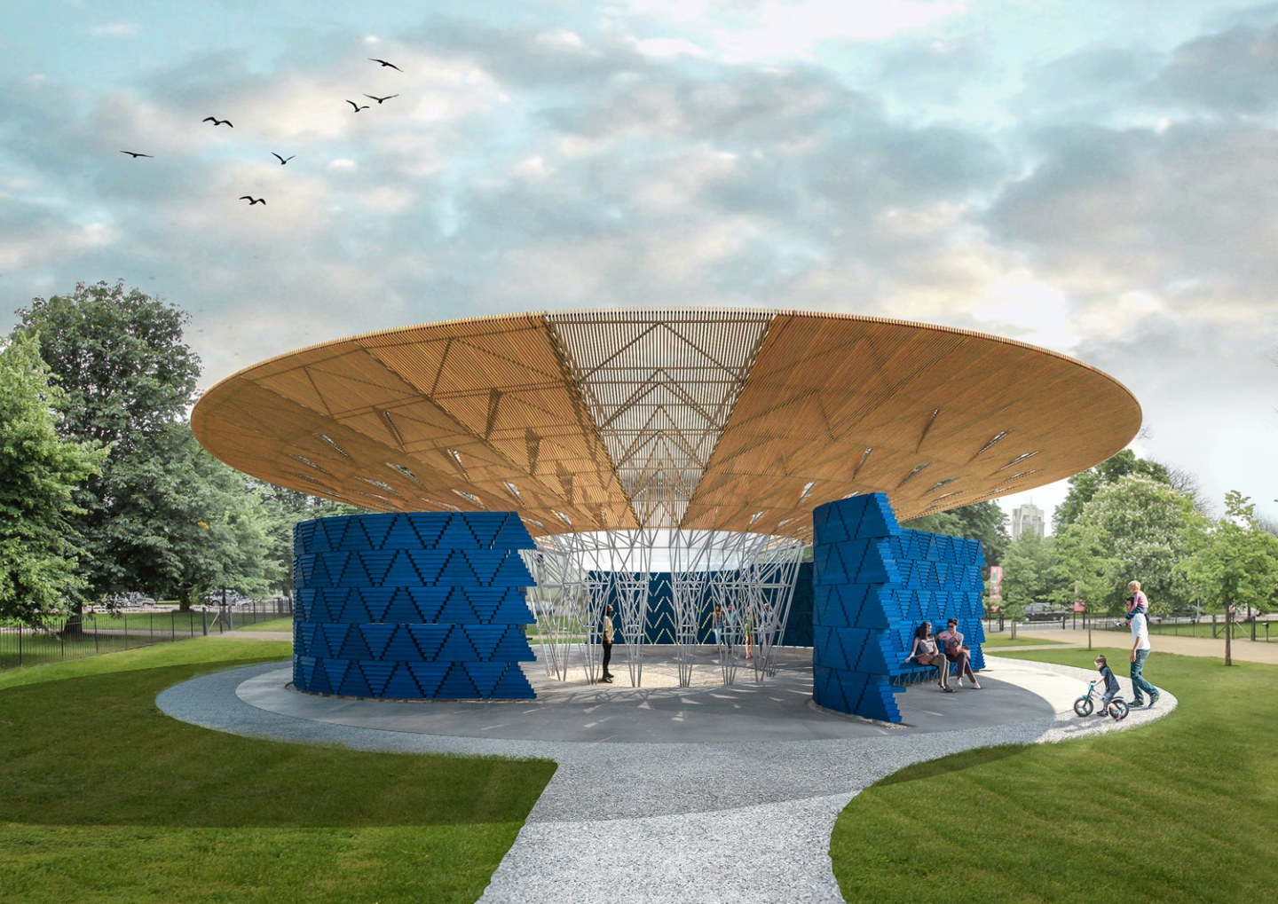 The Serpentine Pavilion's Architect of this Year was Reveled!