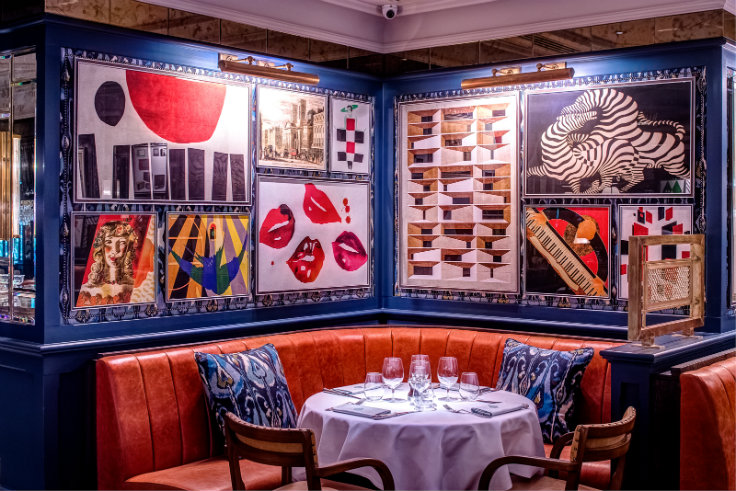 The London’s most exclusive restaurant by Martin Brudnizki