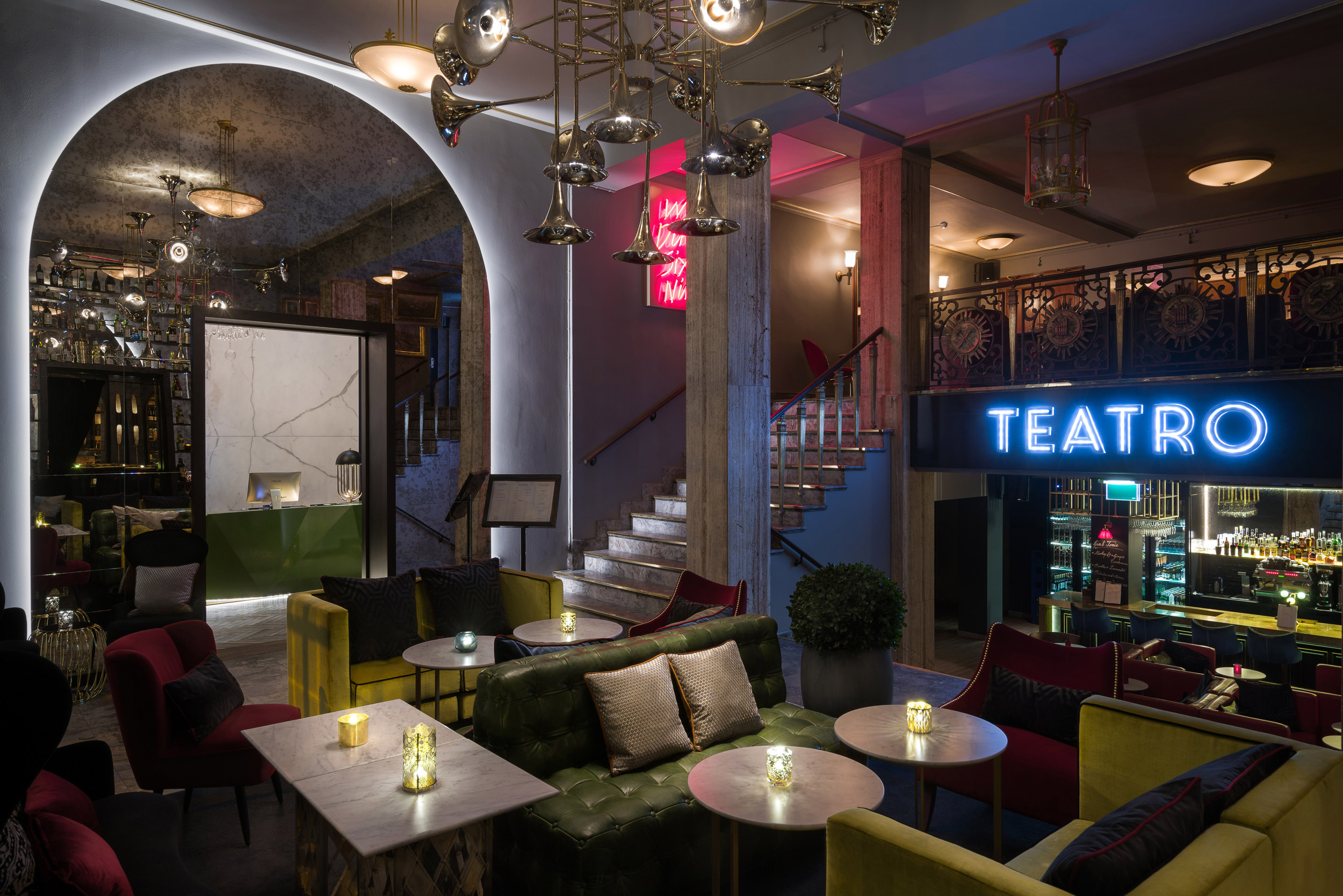 Mid-Century Modern Restaurant in Oslo Rocks the Best Lighting Designs