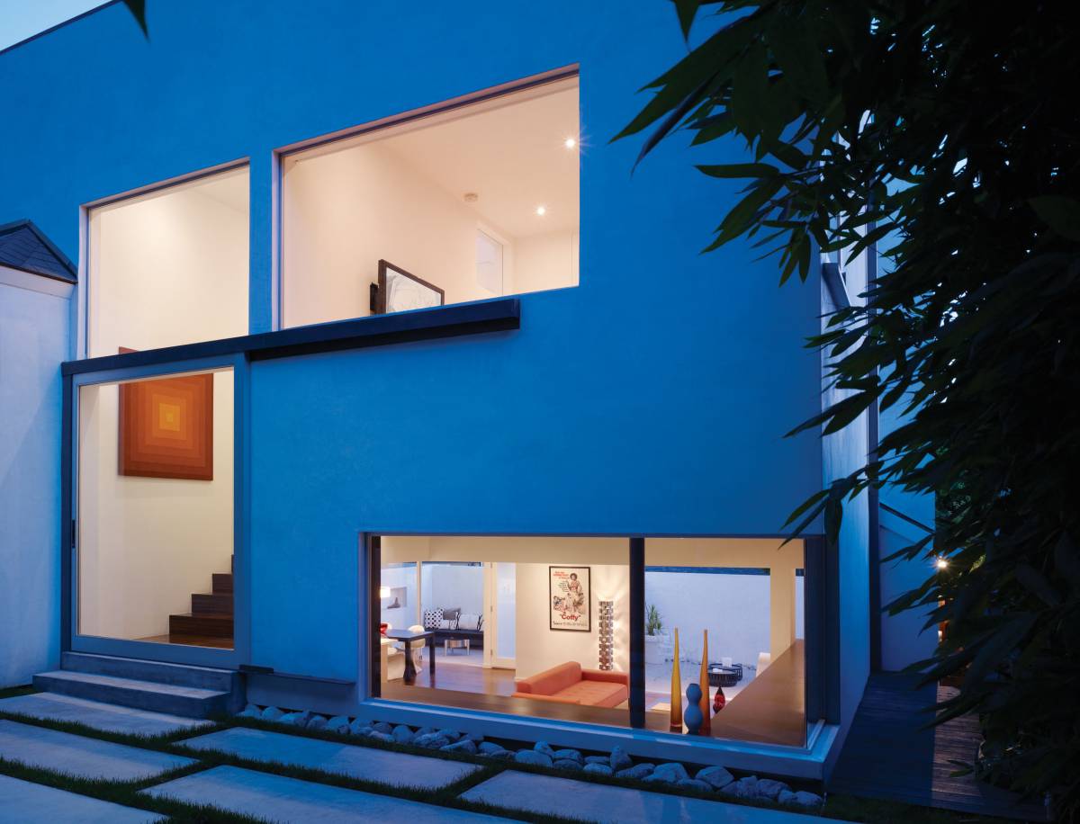 Room of the Week- Minimalist Living Room in Hollywood Hills