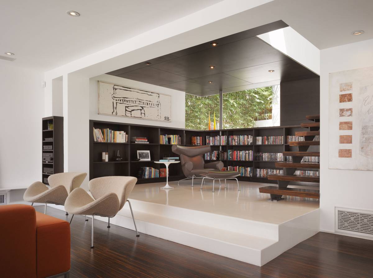 Room of the Week- Contemporary Living Room in Hollywood Hills