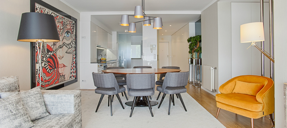 Sleek Contemporary Apartment by the Beach Boasts Portuguese Furniture