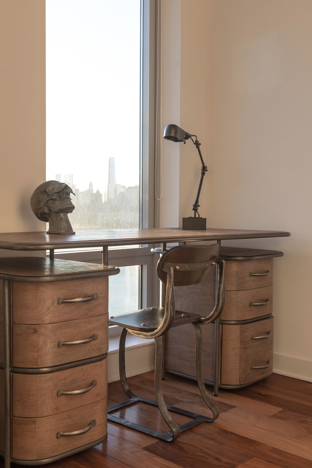 Vintage Apartment With a Unique Industrial Personality of Its Own