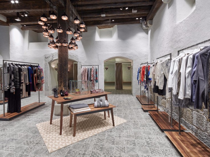 the best clothes combine with the best interior design.