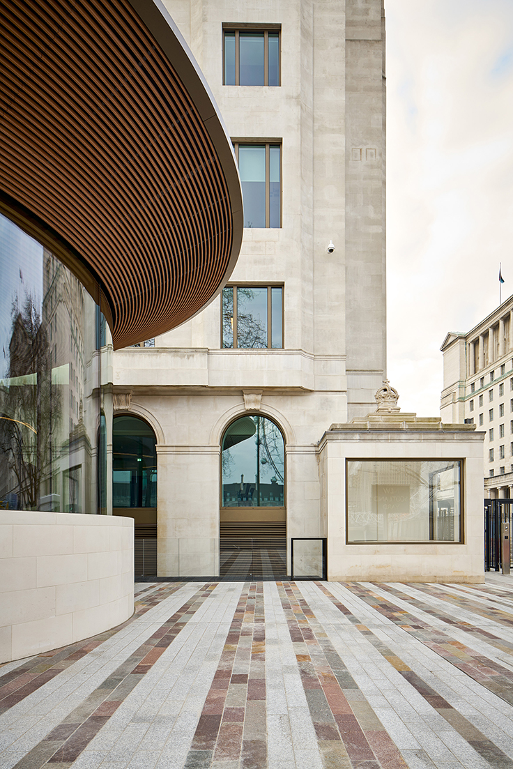 The London's Metropolitan Police Service HQ