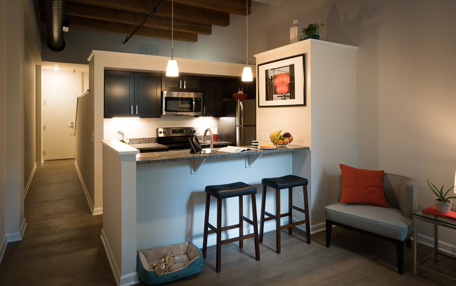 Exposed Bricks and Retro Style- an Apartment in Pittsburgh