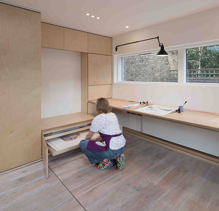 Take a look at this studio transformation by Silver & Co