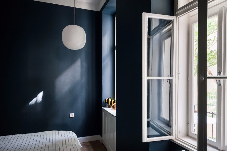 How to join work and leisure in the same place in this Austrian apartment!
