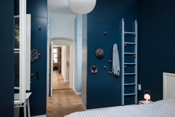 How to join work and leisure in the same place in this Austrian apartment!
