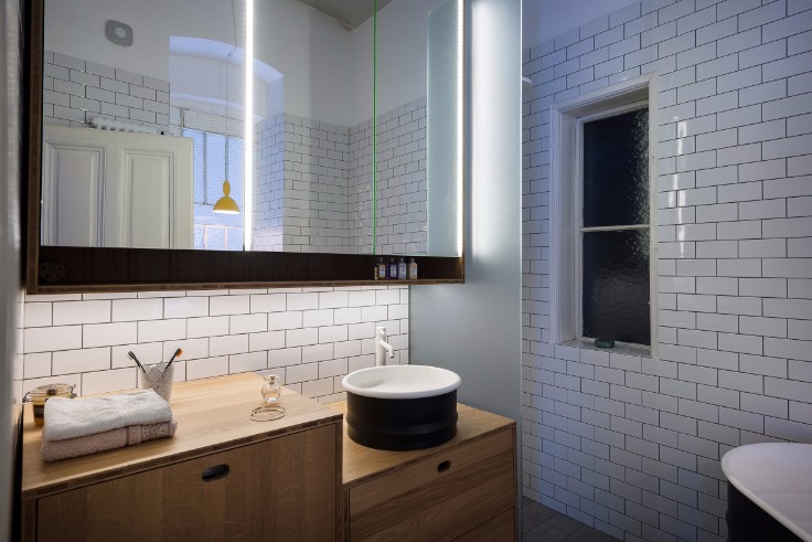 How to join work and leisure in the same place in this Austrian apartment!