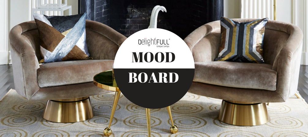 Mood Board- It's Luxury Time with Goldfinch by Pantone!