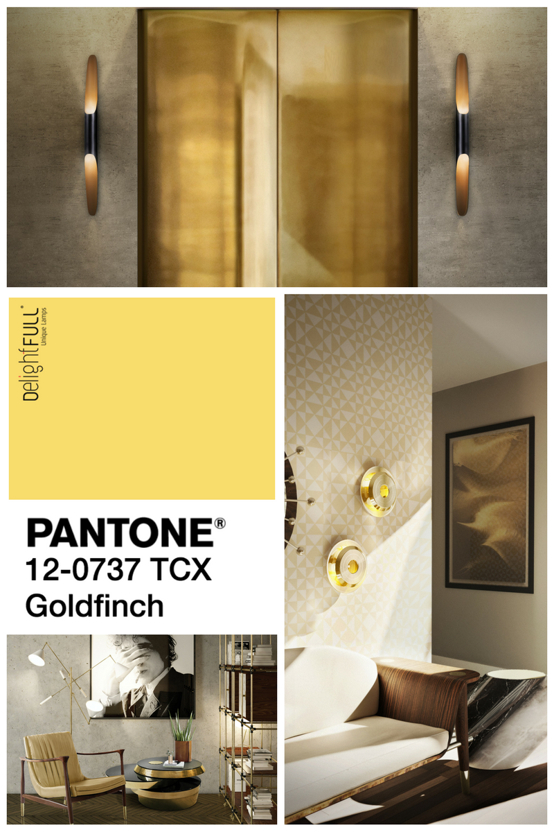 Mood Board- It's Luxury Time with Goldfinch by Pantone!