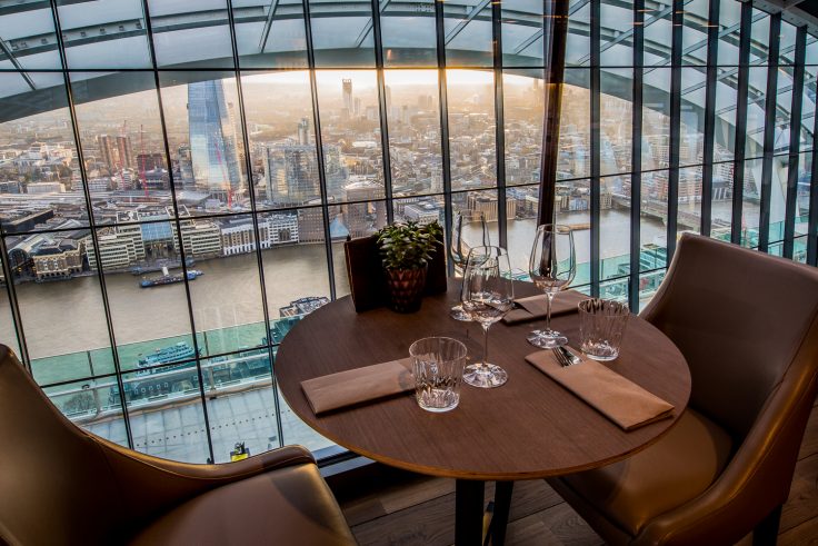 Sky Garden London: Find the best brasserie in the city!