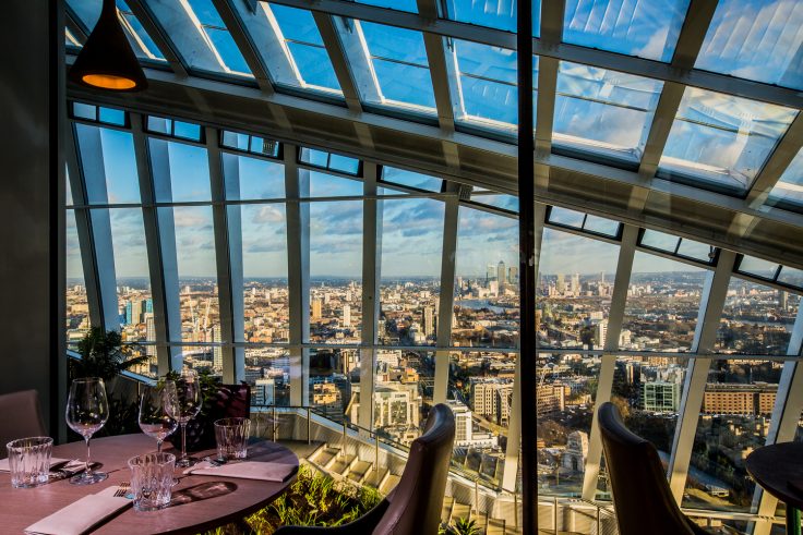 Sky Garden London: Find the best brasserie in the city!
