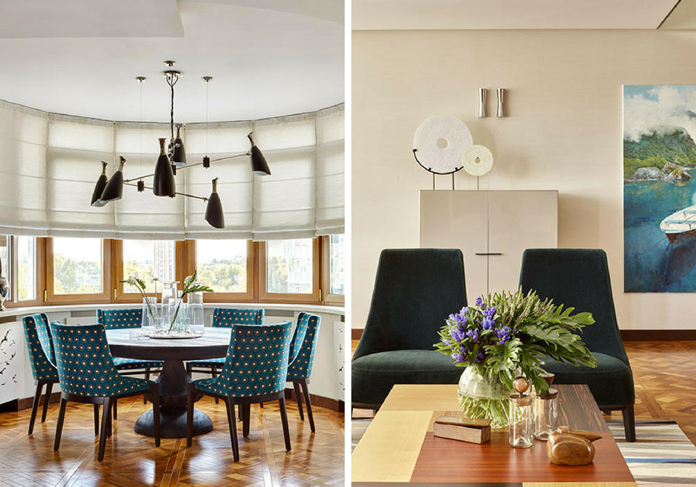 Moscow Bound- A Mid-Century Modern Home with High-End Lamps