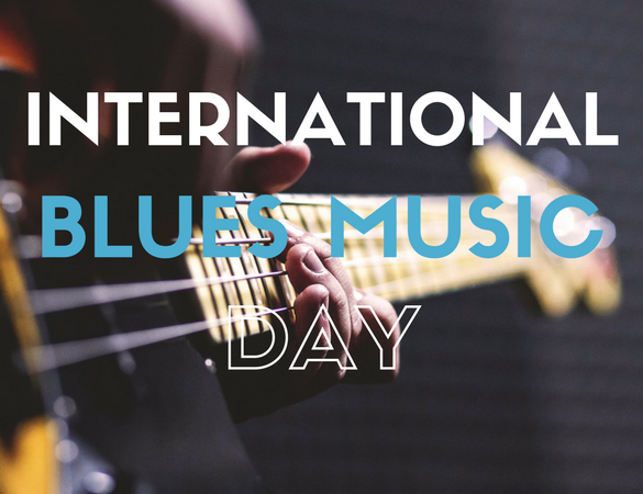 Design Celebrates- International Blues Music Day