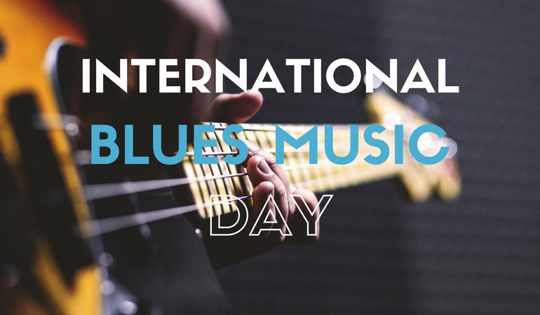 Design Celebrates- International Blues Music Day