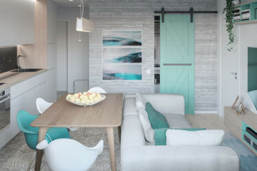 House Tour- Mixing Scandinavian Style and Pastels in a Kiev Apartment