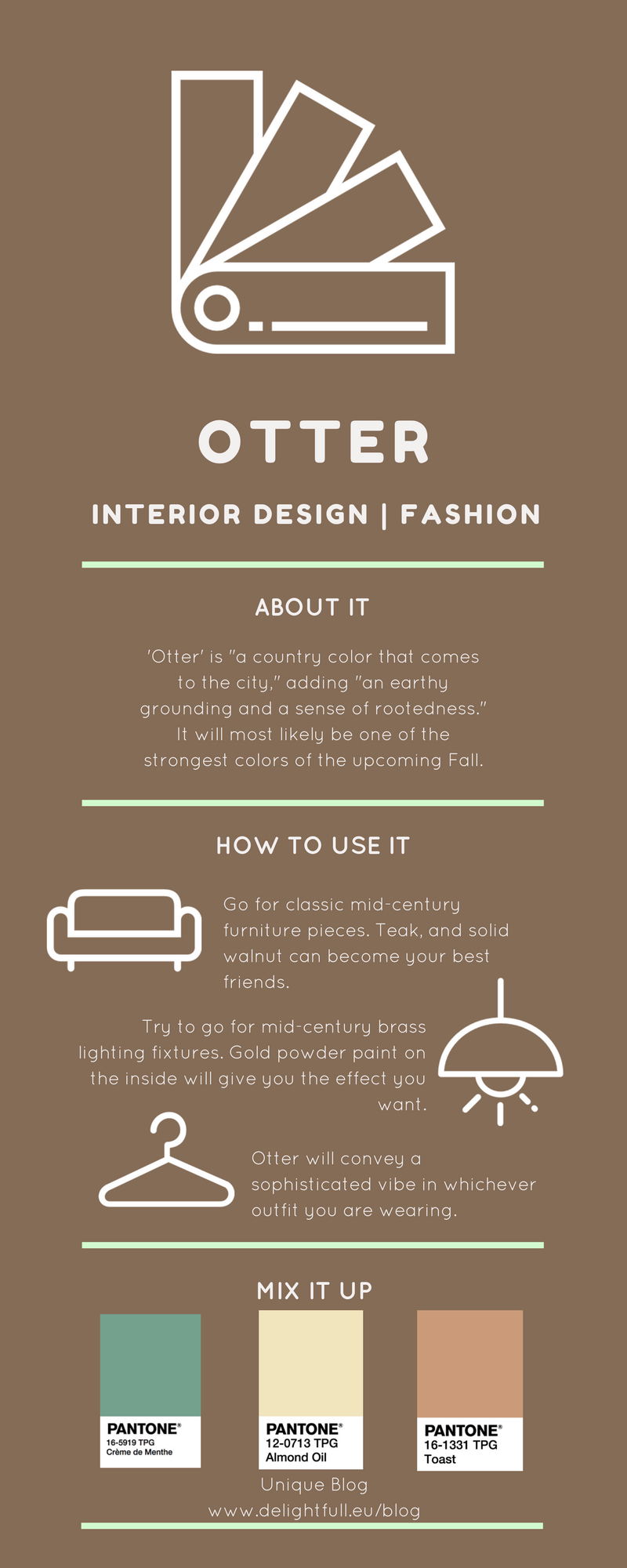 Pantone Fall Fashion Report- Why Otter is the Right Shade of Brown