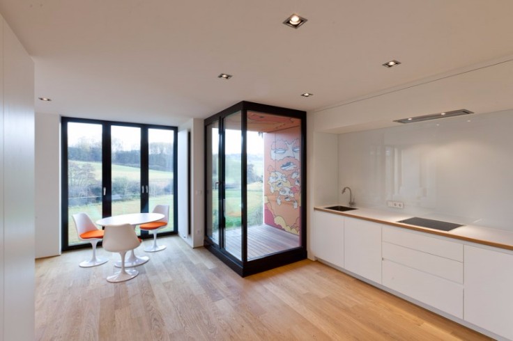 Modernity, originality and comfort all together in this Building in Luxembourg!