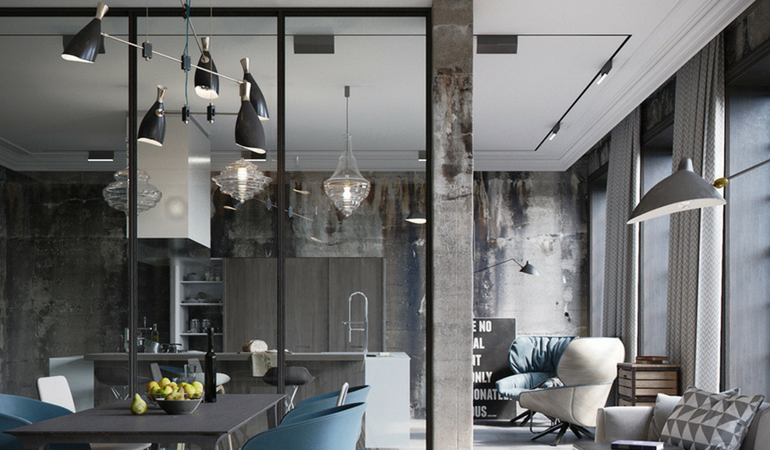 An Incredible Recreation of an Industrial Style Loft You Can't Miss