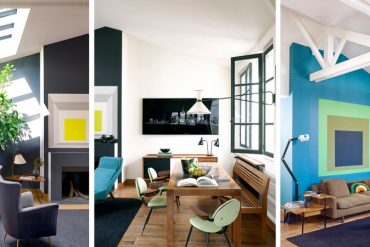 House Tour- An Eclectic Mix of Vintage Furniture in a Paris Loft FEAT