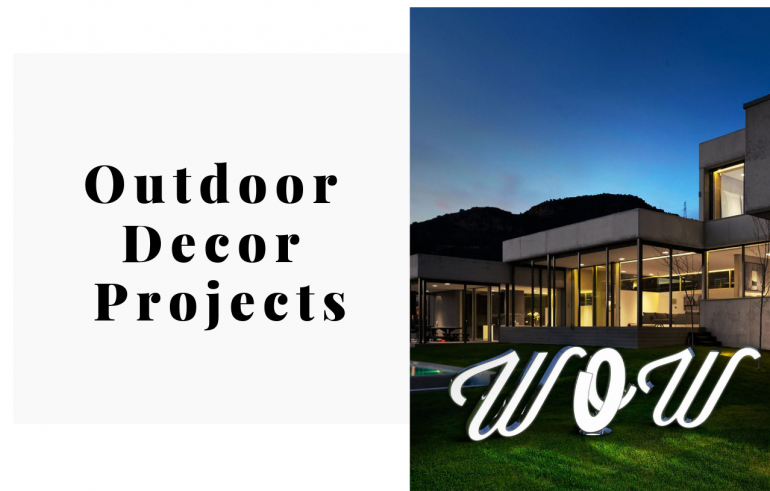 Outdoor Decor Projects That You're Dying To Have