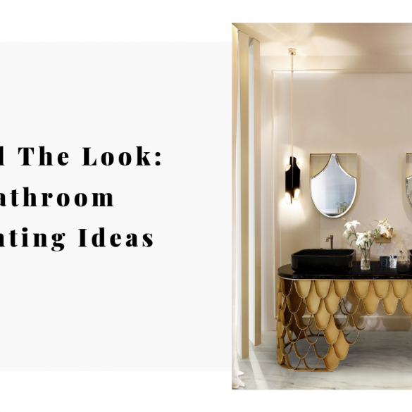 Steal The Look bathroom lighting ideas edition! Such an important space in any home, bathrooms speak volumes on how we decide to spend our alone time. A place to relax after work of just to have a pamper day, from simple and easily decorated bathrooms to the most luxurious ones, these bathroom lightin