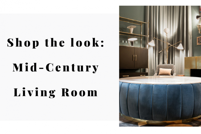 Shop The Look: Mid-Century Living Room Decor