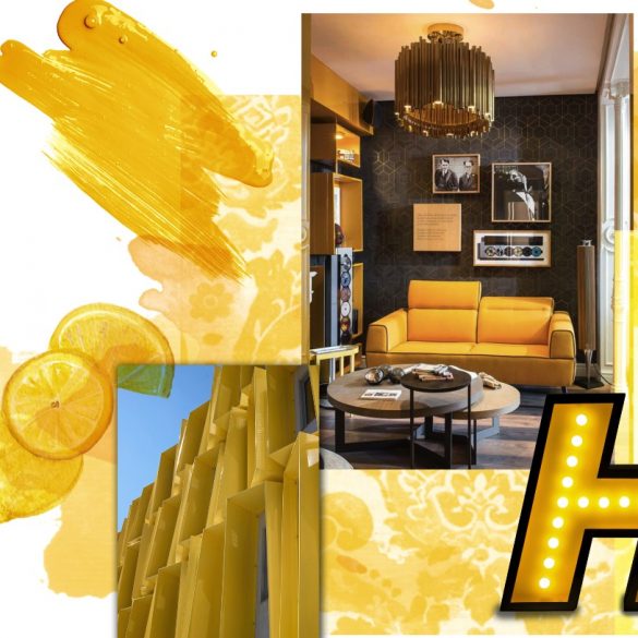 Color Trend Report - Home Decor Ideas With Pantone's Saffron Yellow